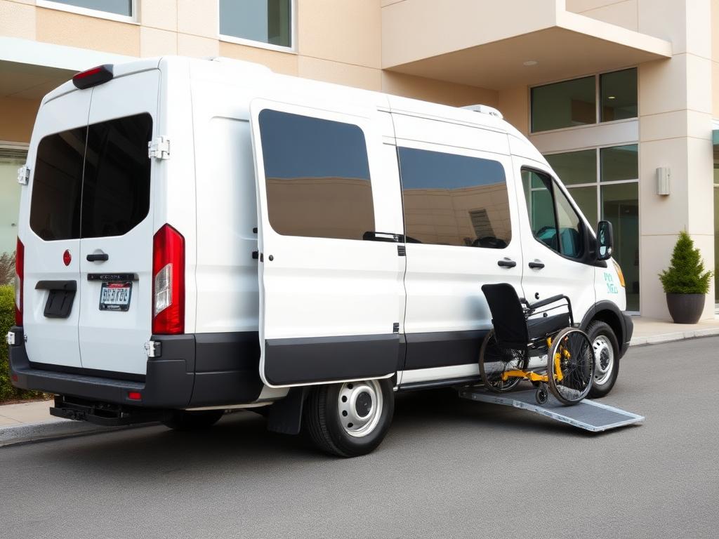 Wheelchair Accessible Vans — CareBridge medical transport vehicle